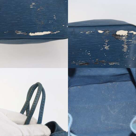 LOUIS VUITTON Epi Petit Noe Shoulder Bag Blue M44105 - Picture 11 of 12